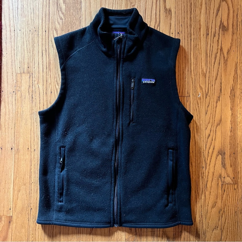 Patagonia Black Medium Fleece Vest